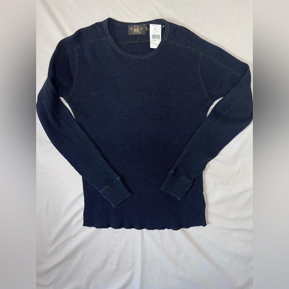 Ralph Lauren Dark Blue Crew Neck Sweater